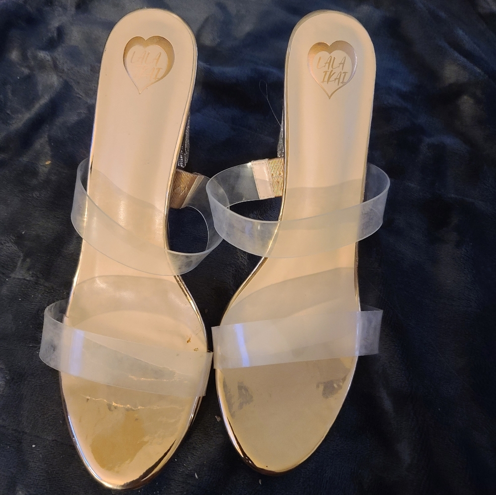 New Women bronze sz 11 shoe